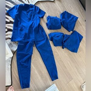Blue Scrub Set (3)